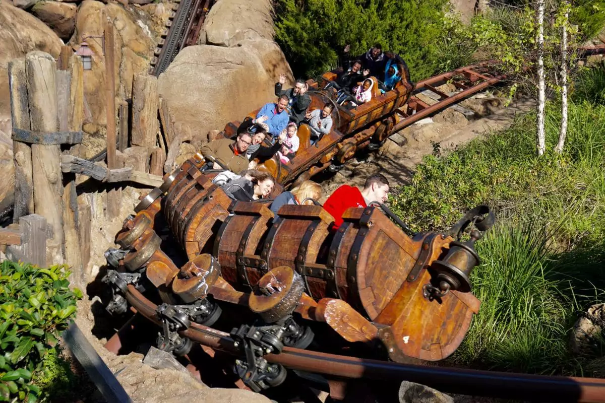 Seven Dwarfs Mine Train at Magic Kingdom